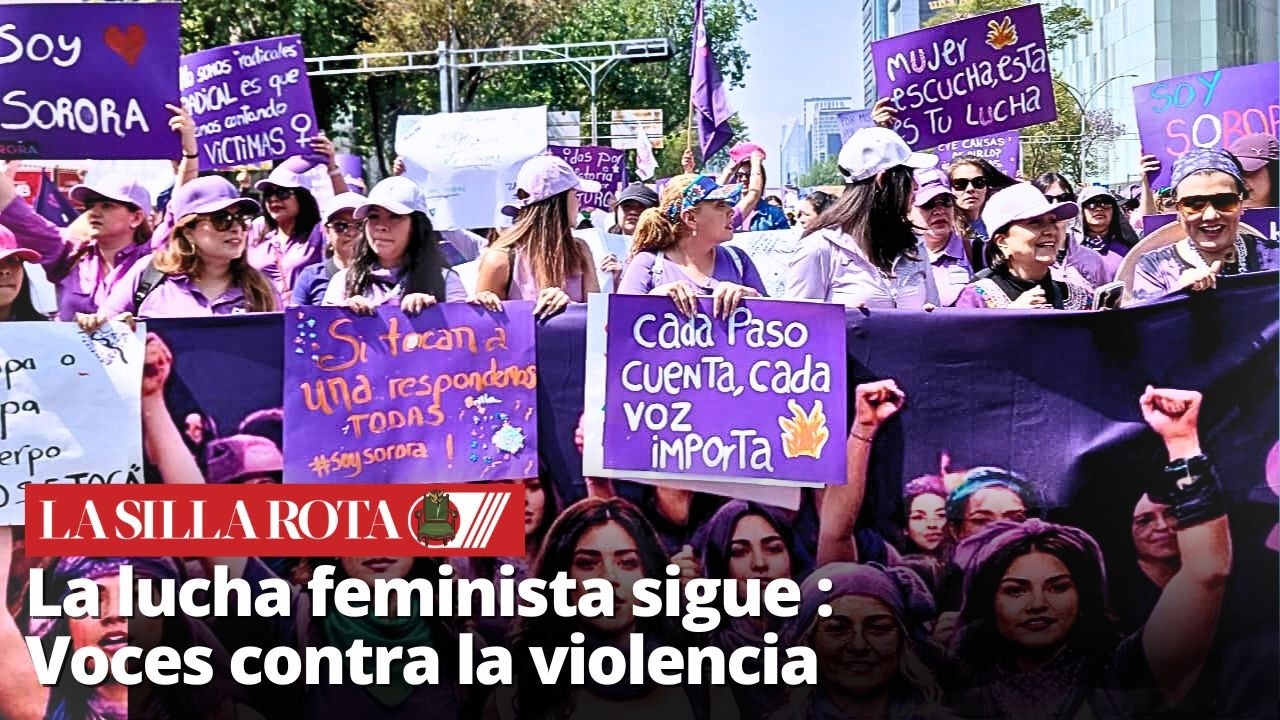 Así se vivió la marcha del 8 de marzo en CDMX: consignas, memoria y exigencias de justicia