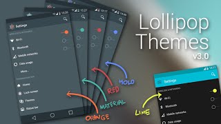 Lime Lollipop Cm11Pa Theme Android L Look