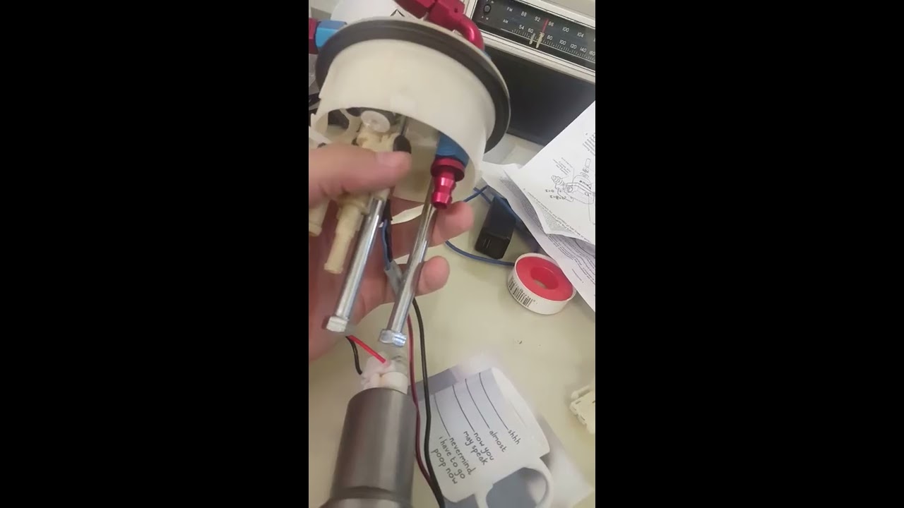 Lexus IS300 WALBRO 450 set up - YouTube