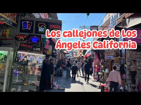 EN LOS CALLEJONES DE LOS ÁNGELES CALIFORNIA UN RINCÓN DE MÉXICO 🇺🇸🇲🇽