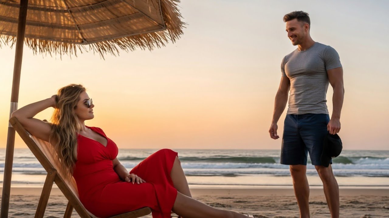 “Single Dad Met His Powerful Boss on the Beach — Her Next Words Changed His Life Forever”...