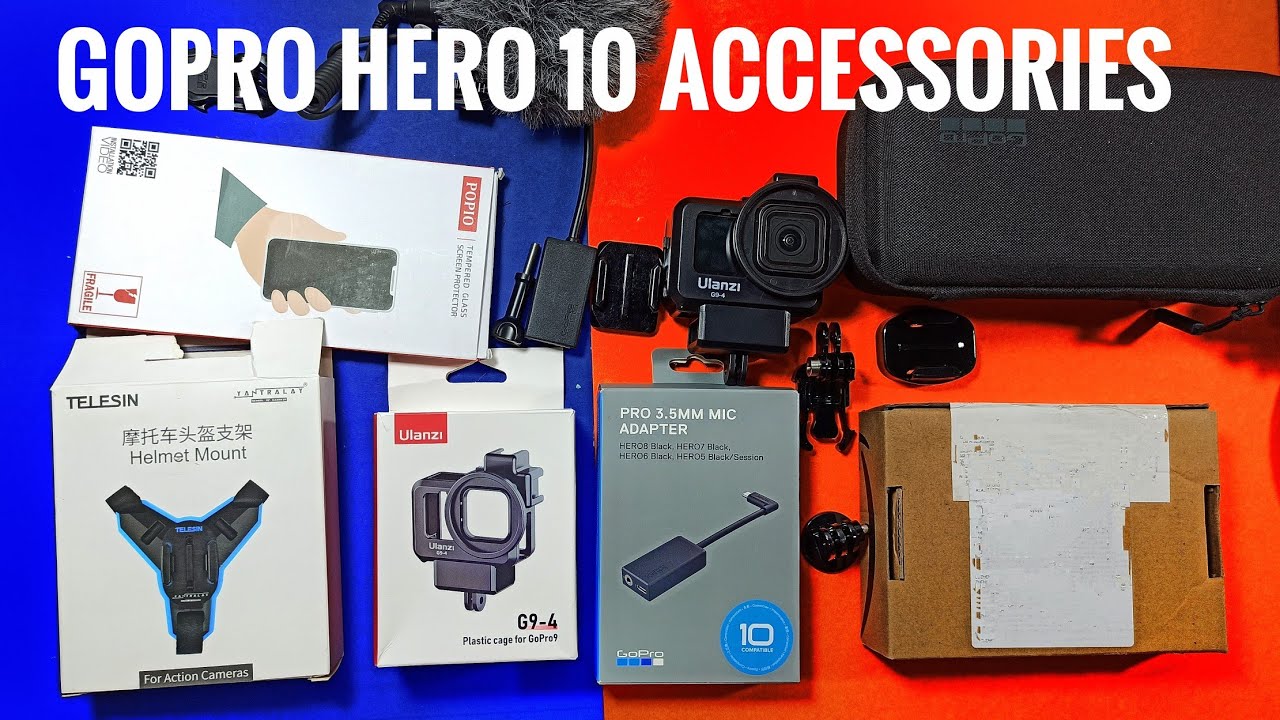 GoPro Hero 10 Must Have Accessories with Compatibility - YouTube