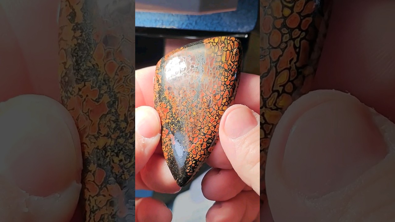 Shiny Dinobone cabochon - Upcoming video