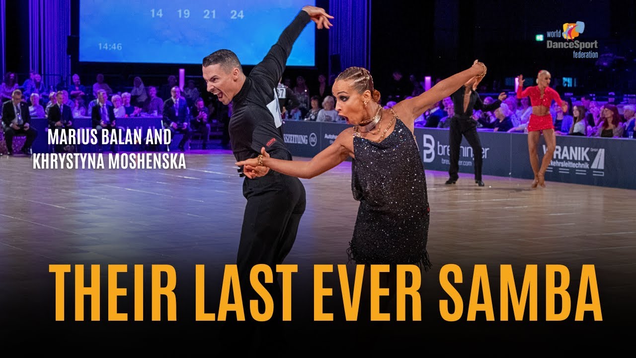 Последняя самба Мариуса и Кристины... Чемпионат мира WDSF 2025 по латиноамериканской танцевальной...
