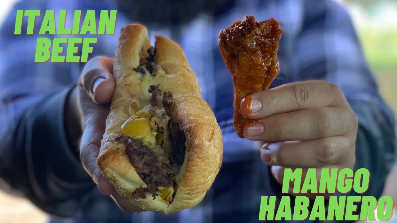 Halal Italian Beef, Stromboli, Mango Habanero Wings. Ali Baba Pizza & Grill. Halal Food Reviews.