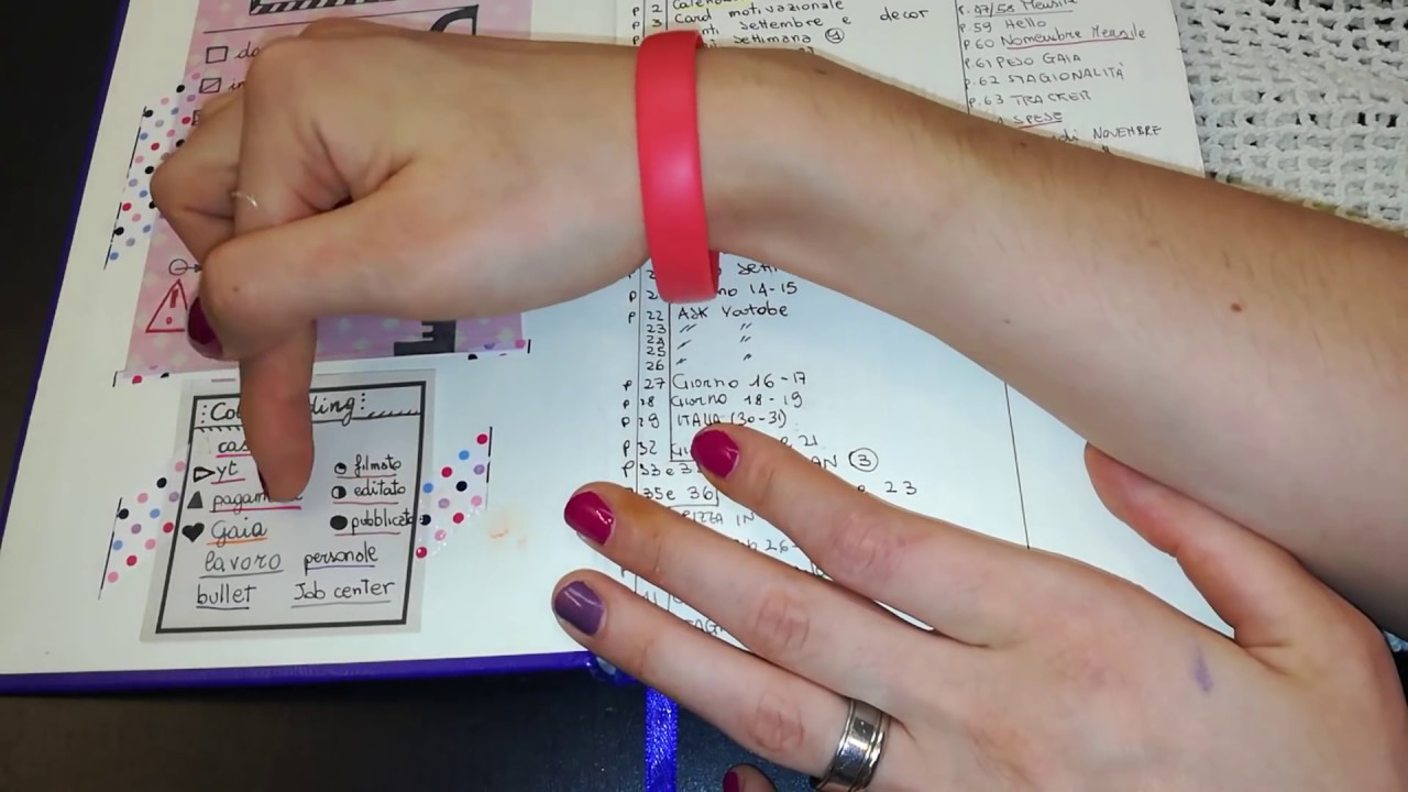 ⌚📚📖ORGANIZZAZIONE BULLET JOURNAL