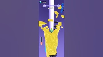 Yellow Black Mix Colour Graphics 3D Design #shorts #trending #gaming #stackball #viral