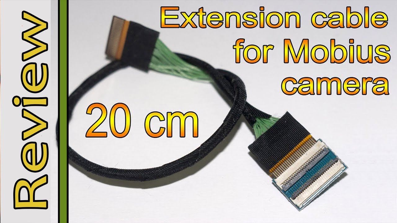 Review of Banggood Lens Extension (camera module)  cable for Mobius camera from Banggood