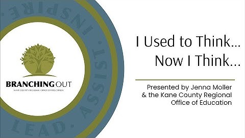 Branching Out - I Used to Think... Now I Think...