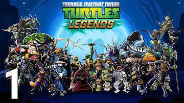 Ninja Turtles: Legends Gameplay Walkthrough Part 1 - Tutorial Chapter 1 (iOS/Android Games)