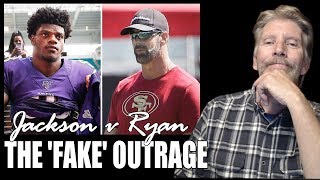 Lamar Jackson \/ Tim Ryan ... 'FAKE' Outrage, And The Facts of Light