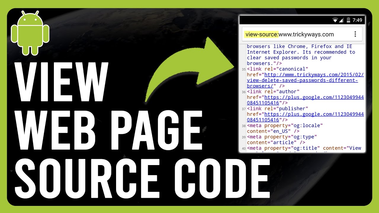 How to View Web Page Source Code on Android (Step-by-Step Process
