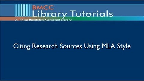 MLA Style 8th Edition Simplified