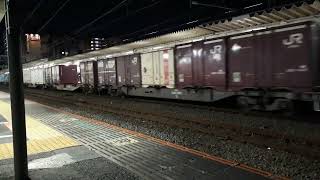 4073レ　EF65-2074+海コンテナ　新A62東京貨物（タ）～宇都宮　