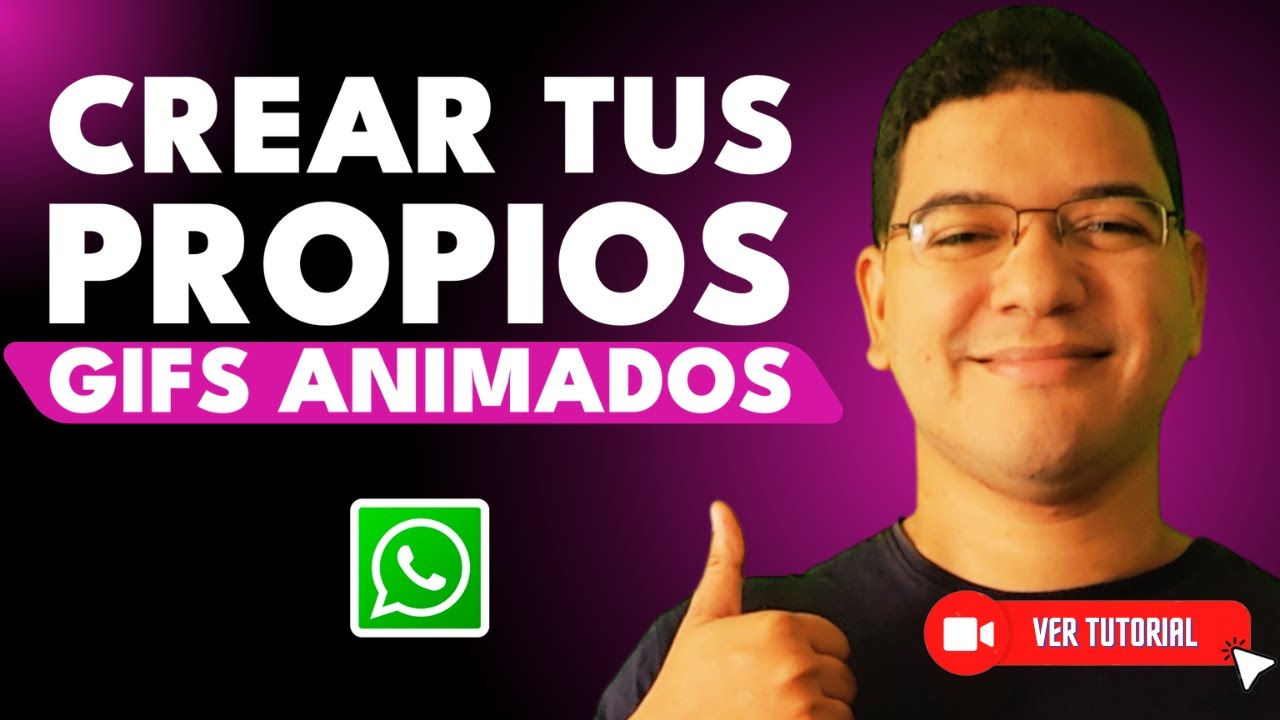 CREA GIFs ANIMADOS para WhatsApp - ✨Personaliza tus GIFs📱💬