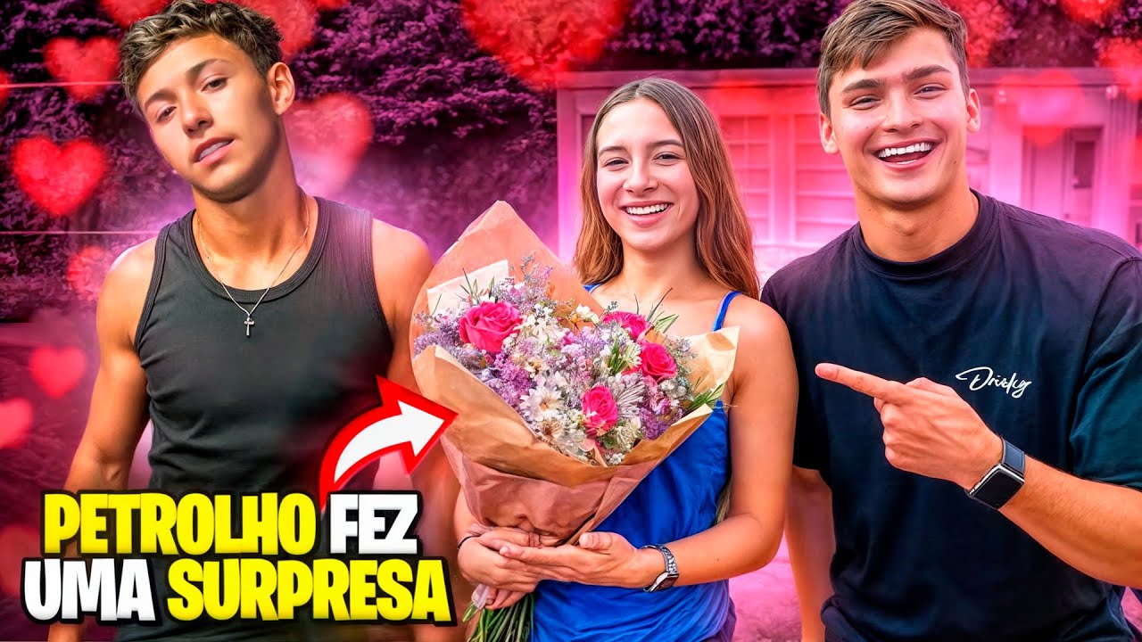 PETROLHO FEZ UMA SURPRESA PARA MARIANA NO ANIVERSÁRIO DE 15 ANOS DAS IRMÃS CALIANO •Irmãos Scribel•