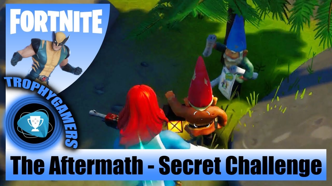 Fortnite - The Aftermath - Secret Hidden XP Challenge