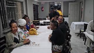 Sakhumzi Restaurant for Dinner Buffet in Soweto - South Africa Dec 2023 Roots & Culture Journey