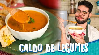 CALDO DE LEGUMES FÁCIL E DELICIOSO | RECEITA ESPECIAL PARA O INVERNO