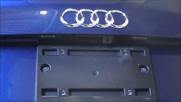Audi A4  Yassi Pro Handle Camera, Interface with active lines