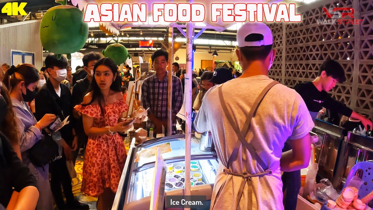 First day Asian Food Festival 2022 Factory & Urban Village Phnom Penh