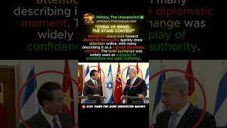 China vs Israel: The Intense Stare | A Diplomatic Moment