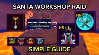 How To Complete Santa’s Workshop Raid FAST. | Arise Crossover