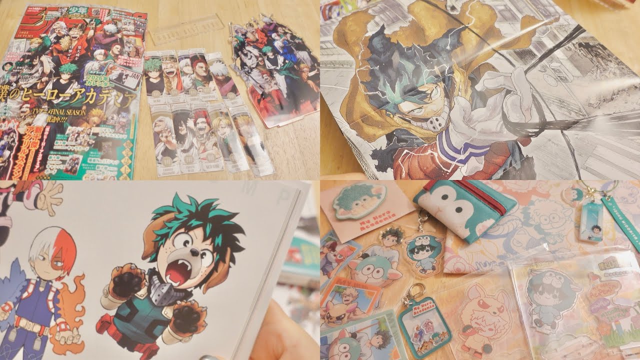 오타쿠 브이로그 ʚ🍒ɞ ⎮ 히로아카 잡지 특집 • GIGA AUTUMN • 최강점프 • TOHO 직구 • 카구라바치 • ヒロアカ • 일러스트집 스페셜 에디션 • 택배깡 • 메루카리