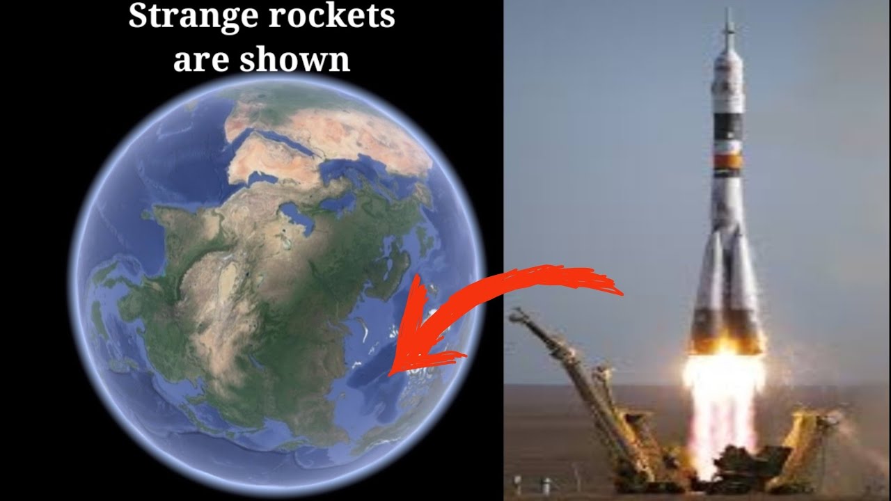 Google Maps Rockets See real life rockets found on Google Earth and Google map - YouTube