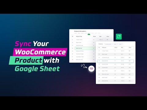 Sync Master Sheet – Product Sync with Google Sheet for WooCommerce