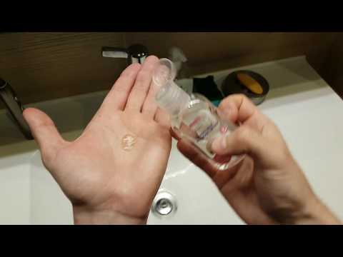 How to use the hand gel antibacterial - washing your hands without water