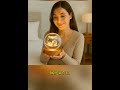 Personalized Ultrasound Crystal Ball Night Light 🌙 | Unique Pregnancy