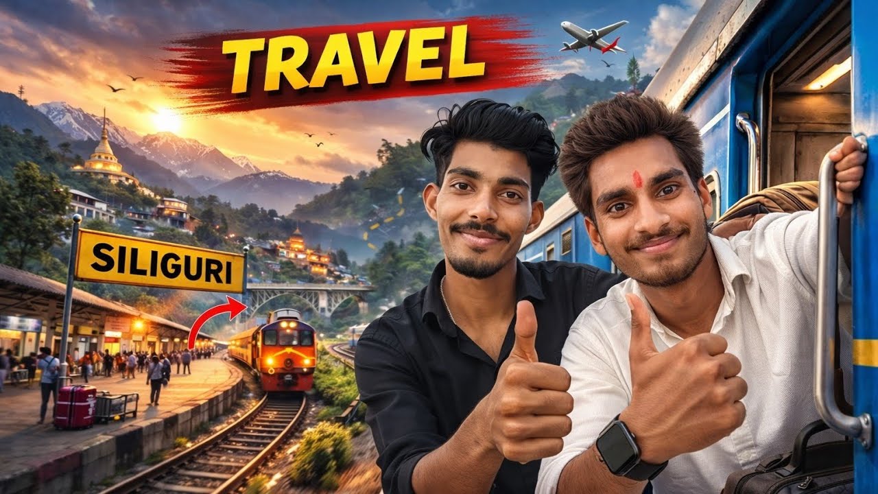 Travelling to Siliguri // West Bengal // By train// Part 1