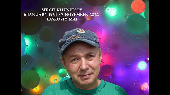 Memorial to Sergei Kuznetsov, founder of Laskovy Mai