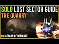 The Quarry - MASTER - LEGEND - Solo Lost Sector Guide - Defiance - Apr 7 - Destiny 2 Lightfall