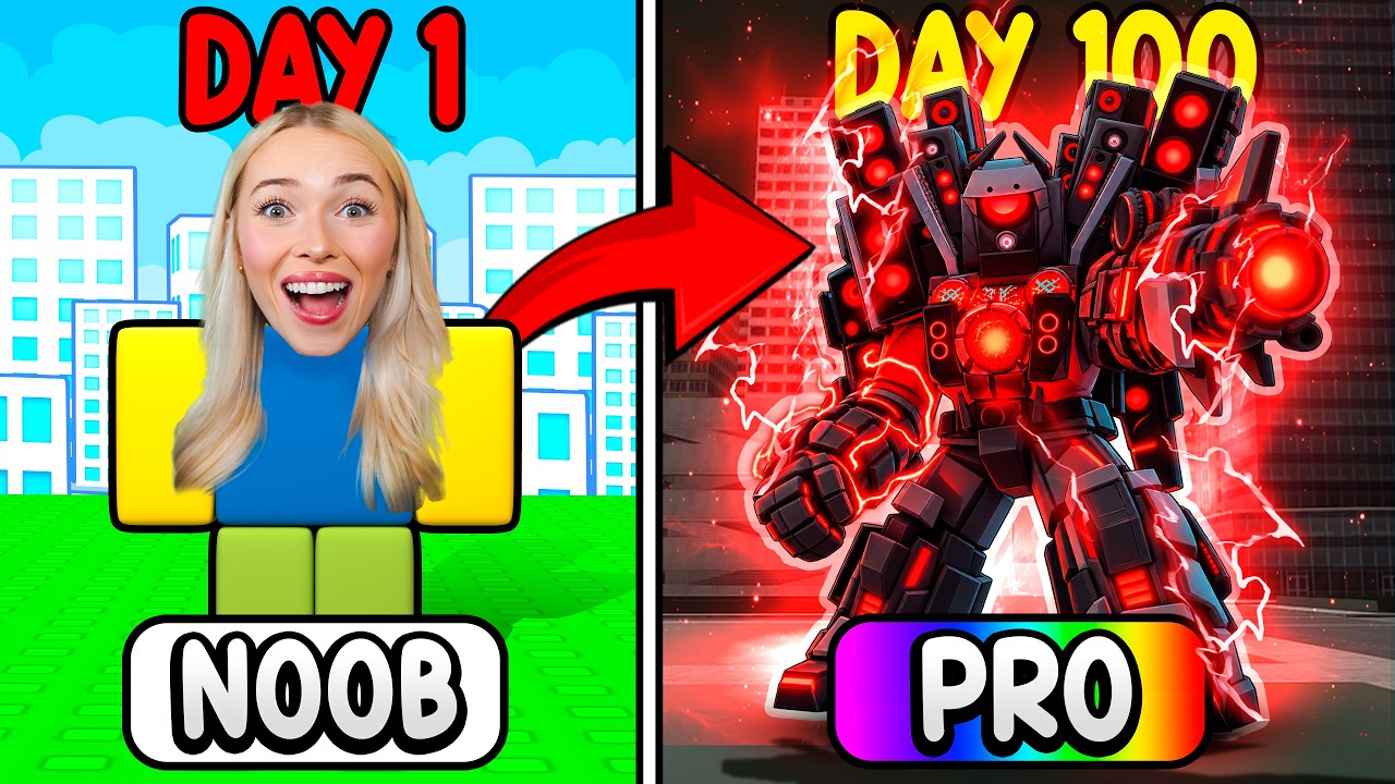 NOOB To PRO in TOILET VERSE TOWER DEFENSE (ROBLOX)