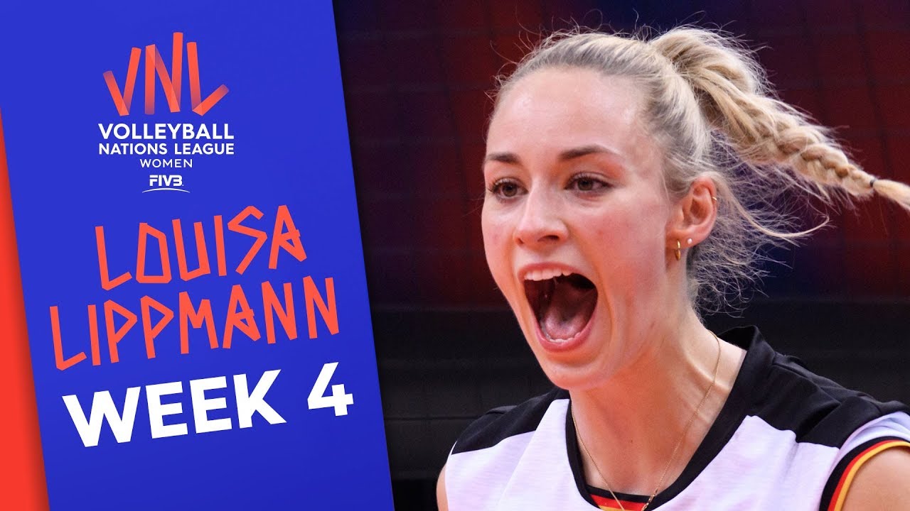 Louisa Lippmann on fire! 25 Points Made vs. Netherlands | Volleyball Nations League 2019