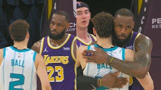 LeBron James Destroys LaMelo Ball&#39;s Hornets With Crazy 37 Points! Lakers vs Hornets