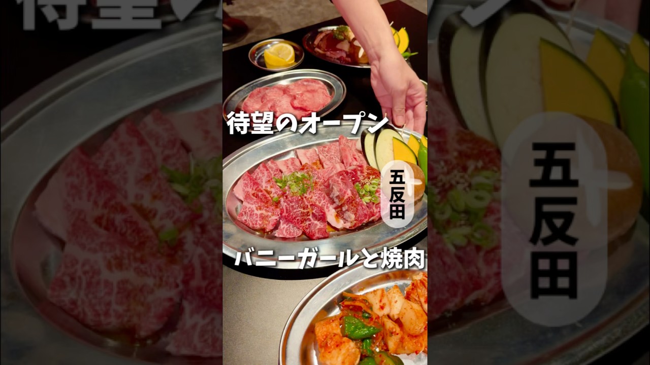 店員さんがバニーガールの焼肉屋!東京2号店がついにオープン!【五反田】