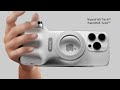 MFI Certified TELESIN Fun Shot Camera Grip Cell Phone Handle Holder for Photography