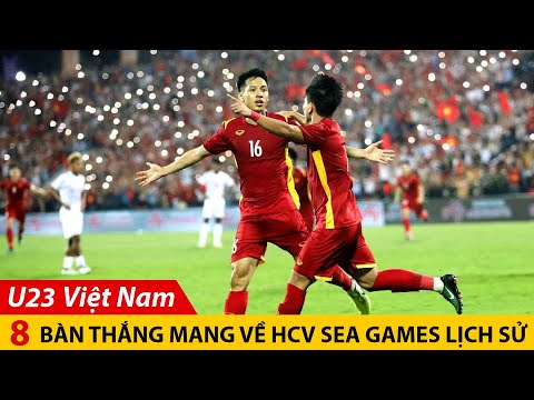 Video 8 BÀN THẮNG MANG LẠI HUY CHƯƠNG VÀNG LỊCH SỬ CHO TUYỂN... - youtube