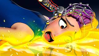 CURSE of the GOLDEN RUMI?! Poppy Playtime 5 vs KPop Demon Hunters Animation screenshot 3