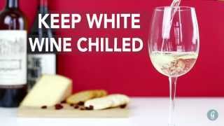 Keep White Wine Chilled and Not Diluted