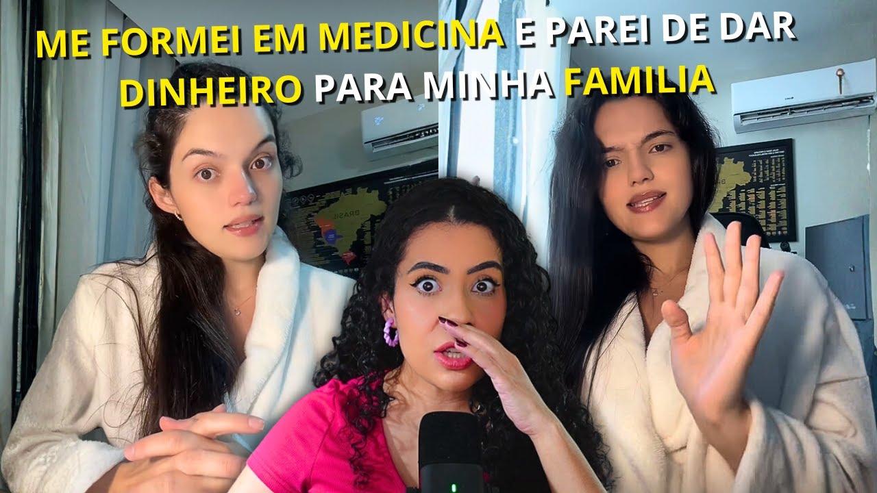 PAREI DE AJUDAR MINHA FAMILIA FINANCEIRAMENTE !