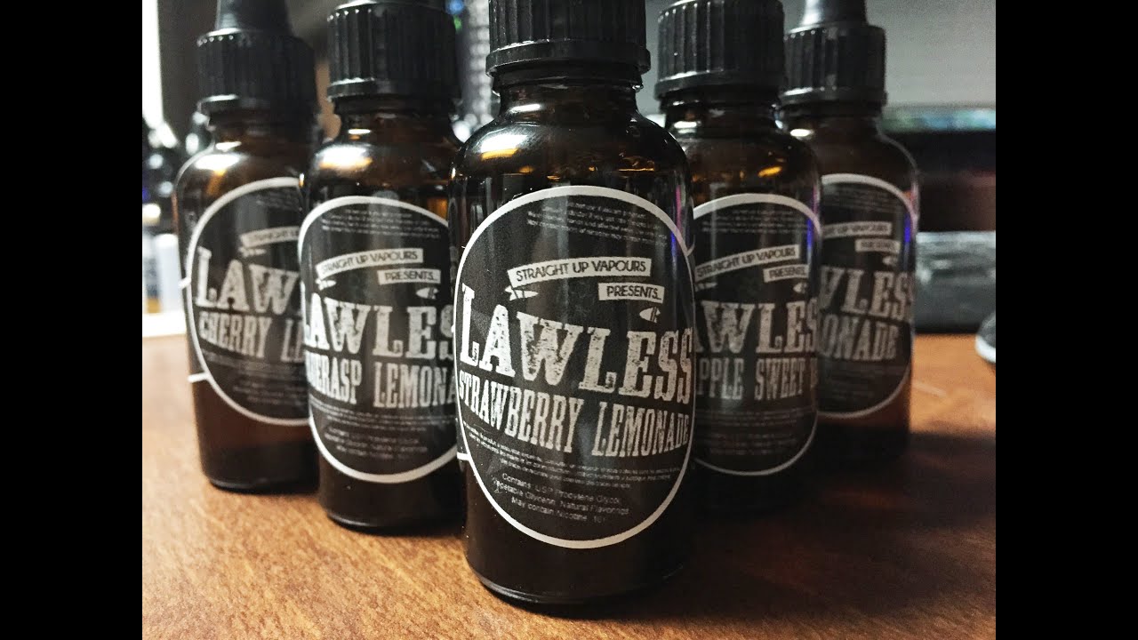 Lawless Sweet Teas & Lemonades Ejuice Review