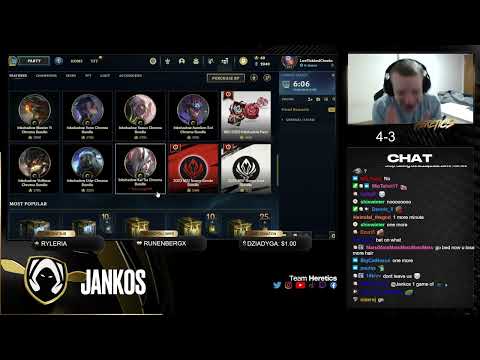 Jankos accidentally leaks