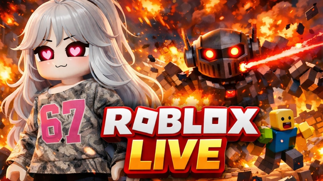 🔴Playing Roblox With Every Viewer Live #roblox #shorts 13