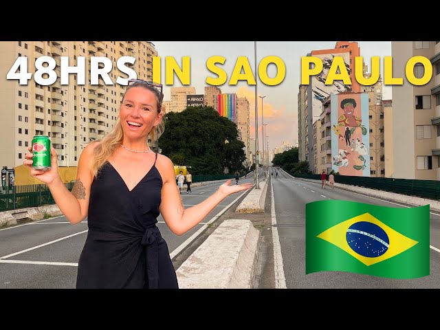 Travel vlog - 48 HOURS in São Paulo - Brazil is INCREDIBLE!