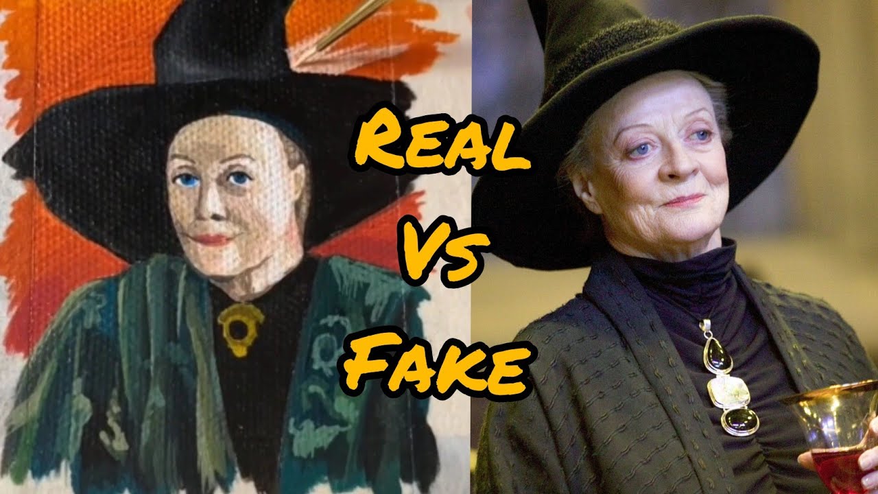 Harry Potter professor Minerva McGonagall | step by step ( part 3 )