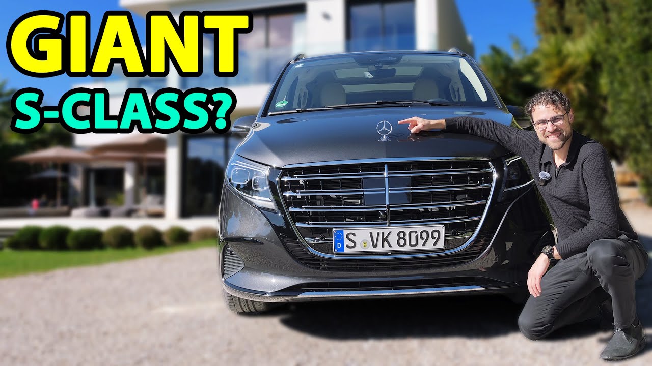 Is the Mercedes V-Class now the S-Class of vans? Exclusive driving REVIEW